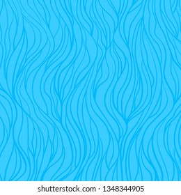 Wavy background. Hand drawn abstract waves. Stripe texture with many lines. Waved pattern. Colored illustration for banners, flyers or posters