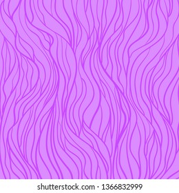 Wavy background. Hand drawn abstract waves. Stripe texture with many lines. Waved pattern. Colored illustration for banners, flyers or posters