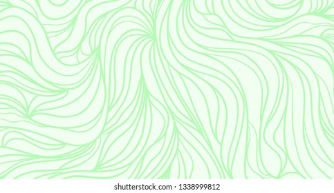 Wavy background. Hand drawn waves. Stripe texture with many lines. Waved pattern. Colored illustration for banners, flyers or posters