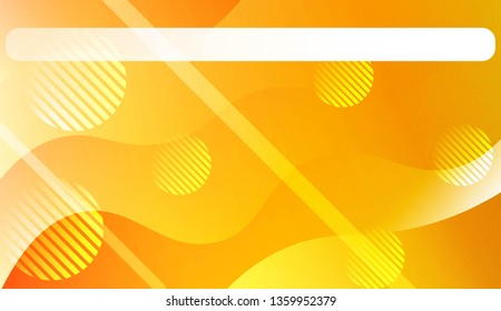 Wavy Background with Lines, Circle. For Flyer, Brochure, Booklet And Websites Design Vector Illustration.
