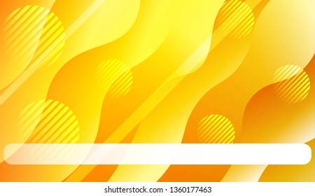 Wavy Background with Lines, Circle. For Flyer, Brochure, Booklet And Websites Design Vector Illustration.