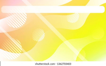 Wavy Background with Lines, Circle. For Flyer, Brochure, Booklet And Websites Design Vector Illustration.