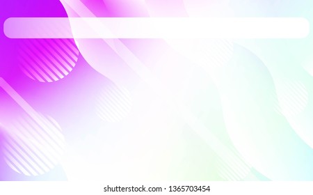 Wavy Background with Lines, Circle. For Flyer, Brochure, Booklet And Websites Design Vector Illustration.