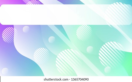 Wavy Background with Lines, Circle. For Flyer, Brochure, Booklet And Websites Design Vector Illustration.