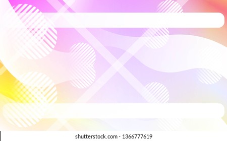 Wavy Background with Lines, Circle. For Flyer, Brochure, Booklet And Websites Design Vector Illustration.