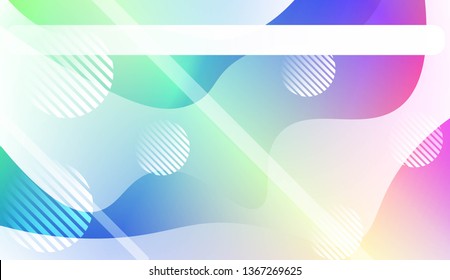 Wavy Background with Lines, Circle. For Flyer, Brochure, Booklet And Websites Design Vector Illustration.