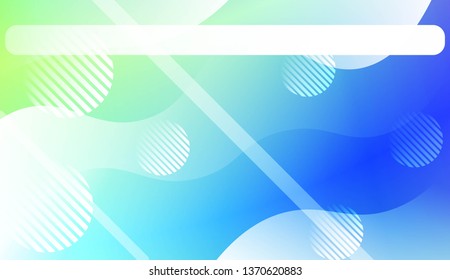 Wavy Background with Lines, Circle. For Flyer, Brochure, Booklet And Websites Design Vector Illustration.