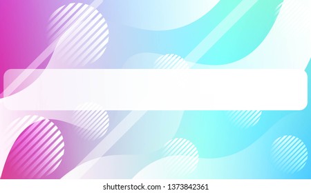 Wavy Background with Lines, Circle. For Flyer, Brochure, Booklet And Websites Design Vector Illustration.