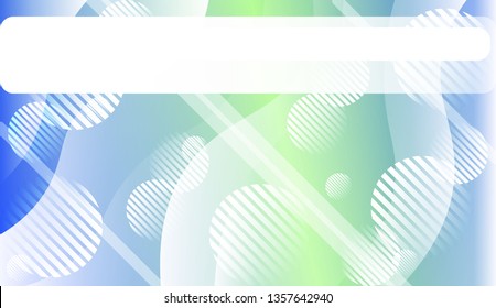 Wavy Background with Lines, Circle.. For Your Design Ad, Banner, Cover Page. Vector Illustration with Color Gradient