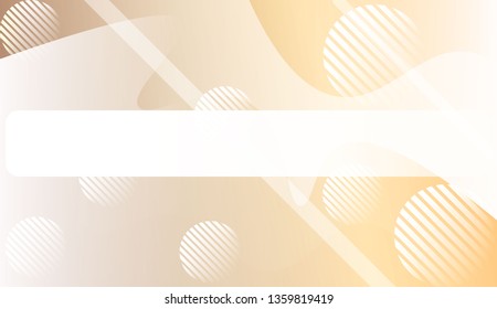 Wavy Background with Lines, Circle.. For Your Design Ad, Banner, Cover Page. Vector Illustration with Color Gradient
