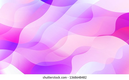 Wavy Background with Lines. Design For Your Header Page, Ad, Poster, Banner. Vector Illustration with Color Gradient