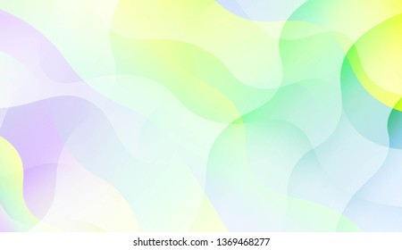 Wavy Background with Lines. Design For Your Header Page, Ad, Poster, Banner. Vector Illustration with Color Gradient