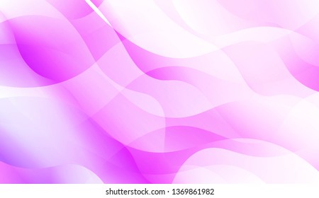 Wavy Background with Lines. Design For Your Header Page, Ad, Poster, Banner. Vector Illustration with Color Gradient
