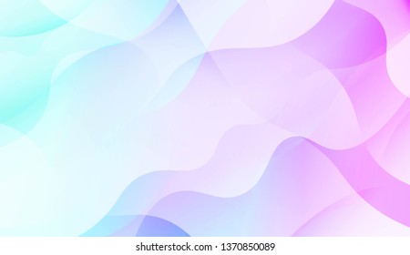 Wavy Background with Lines. Design For Your Header Page, Ad, Poster, Banner. Vector Illustration with Color Gradient