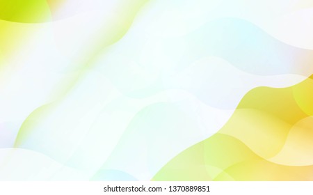 Wavy Background with Lines. Design For Your Header Page, Ad, Poster, Banner. Vector Illustration with Color Gradient