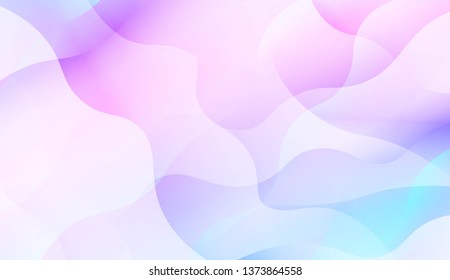 Wavy Background with Lines. Design For Your Header Page, Ad, Poster, Banner. Vector Illustration with Color Gradient