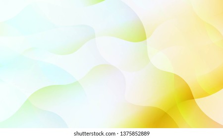 Wavy Background with Lines. Design For Your Header Page, Ad, Poster, Banner. Vector Illustration with Color Gradient