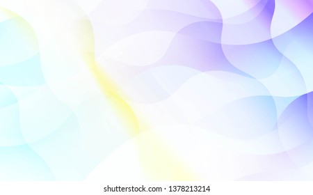 Wavy Background with Lines. Design For Your Header Page, Ad, Poster, Banner. Vector Illustration with Color Gradient