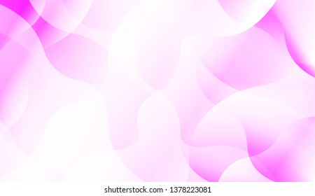 Wavy Background with Lines. Design For Your Header Page, Ad, Poster, Banner. Vector Illustration with Color Gradient