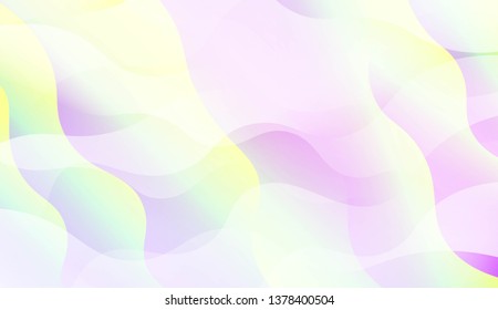 Wavy Background with Lines. Design For Your Header Page, Ad, Poster, Banner. Vector Illustration with Color Gradient