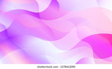 Wavy Background with Lines. Design For Your Header Page, Ad, Poster, Banner. Vector Illustration with Color Gradient