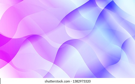 Wavy Background with Lines. Design For Your Header Page, Ad, Poster, Banner. Vector Illustration with Color Gradient