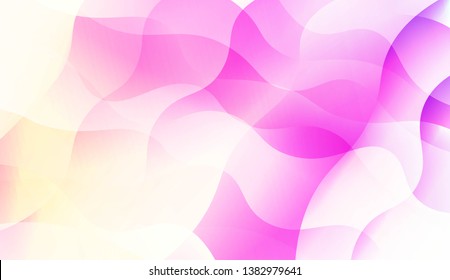 Wavy Background with Lines. Design For Your Header Page, Ad, Poster, Banner. Vector Illustration with Color Gradient
