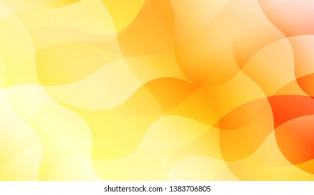 Wavy Background with Lines. Design For Your Header Page, Ad, Poster, Banner. Vector Illustration with Color Gradient