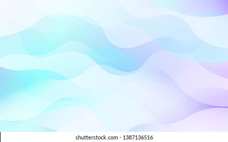 Wavy Background with Lines. Design For Your Header Page, Ad, Poster, Banner. Vector Illustration with Color Gradient