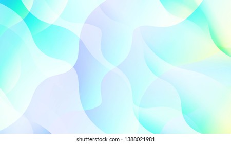 Wavy Background with Lines. Design For Your Header Page, Ad, Poster, Banner. Vector Illustration with Color Gradient