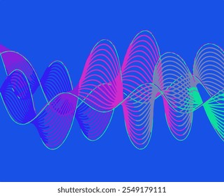 Wavy background with motion effect. Wave-Line-Abstract-Background-Simple-Design-Premium-Wallpaper-Picture