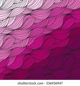 Wavy background in shades of pink, gradient