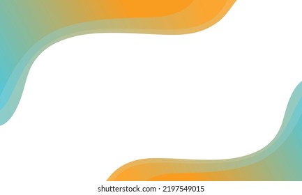 Wavy background with a smooth curve gradient color gradient, perfect for office, banner, landing page, background, wallpaper and more