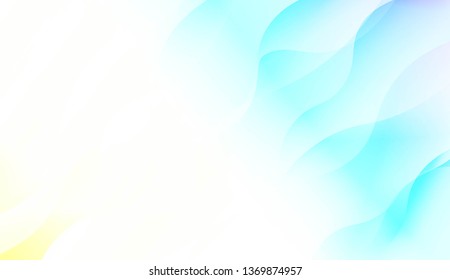 Wavy Background. Soft Color Gradient Background. For Greeting Card, Flyer, Invitation. Vector Illustration