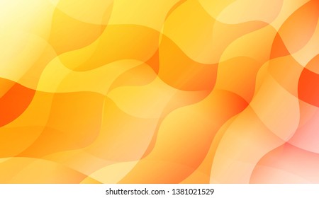 Wavy Background. Soft Color Gradient Background. For Greeting Card, Flyer, Invitation. Vector Illustration