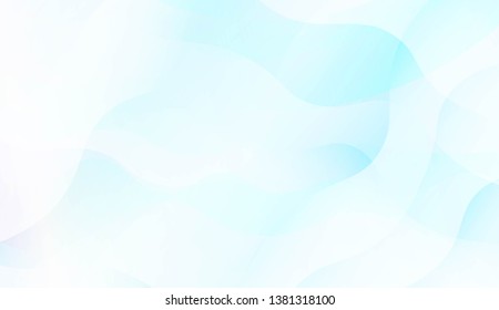 Wavy Background. Soft Color Gradient Background. For Greeting Card, Flyer, Invitation. Vector Illustration