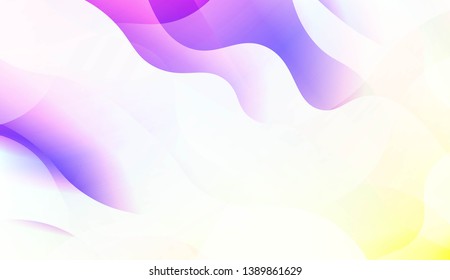 Wavy Background. Soft Color Gradient Background. For Greeting Card, Flyer, Invitation. Vector Illustration