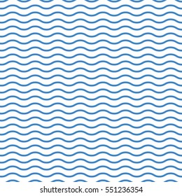 Wavy Background. Vector Pattern