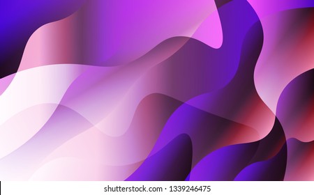 Wavy Background. For Your Design Ad, Banner, Cover Page. Vector Illustration