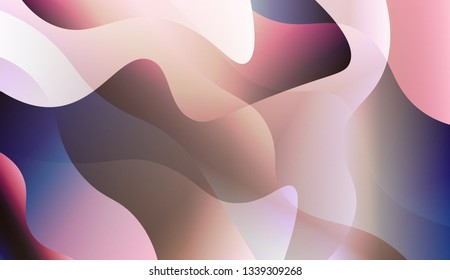 Wavy Background. For Your Design Ad, Banner, Cover Page. Vector Illustration