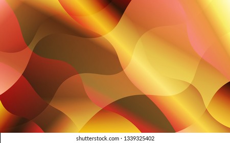 Wavy Background. For Your Design Ad, Banner, Cover Page. Vector Illustration