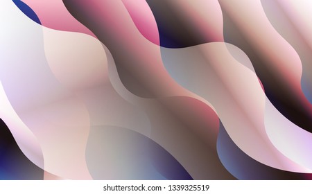 Wavy Background. For Your Design Ad, Banner, Cover Page. Vector Illustration
