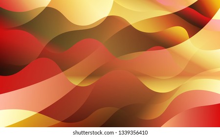 Wavy Background. For Your Design Ad, Banner, Cover Page. Vector Illustration