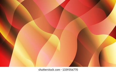 Wavy Background. For Your Design Ad, Banner, Cover Page. Vector Illustration