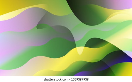 Wavy Background. For Your Design Ad, Banner, Cover Page. Vector Illustration