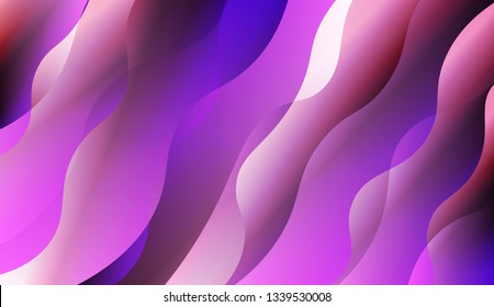 Wavy Background. For Your Design Ad, Banner, Cover Page. Vector Illustration