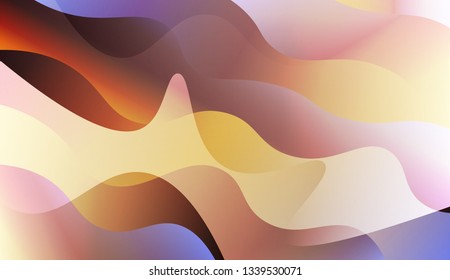 Wavy Background. For Your Design Ad, Banner, Cover Page. Vector Illustration