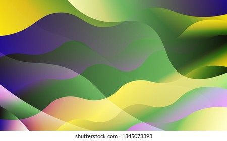 Wavy Background. For Your Design Ad, Banner, Cover Page. Vector Illustration