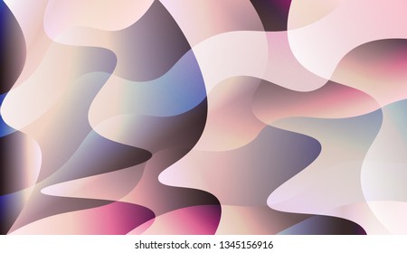 Wavy Background. For Your Design Ad, Banner, Cover Page. Vector Illustration