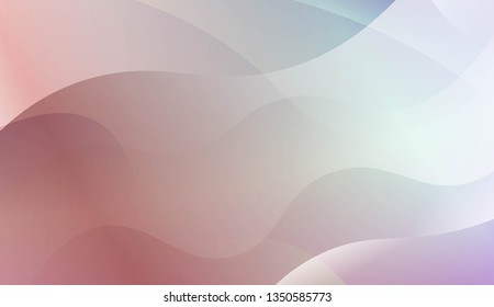 Wavy Background. For Your Design Wallpaper, Presentation, Banner, Flyer, Cover Page, Landing Page. Vector Illustration with Color Gradient